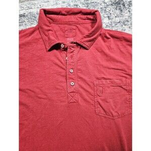 Johnnie-O Polo Shirt Men XXL Red  Short Sleeve  Pocket Golf Wear